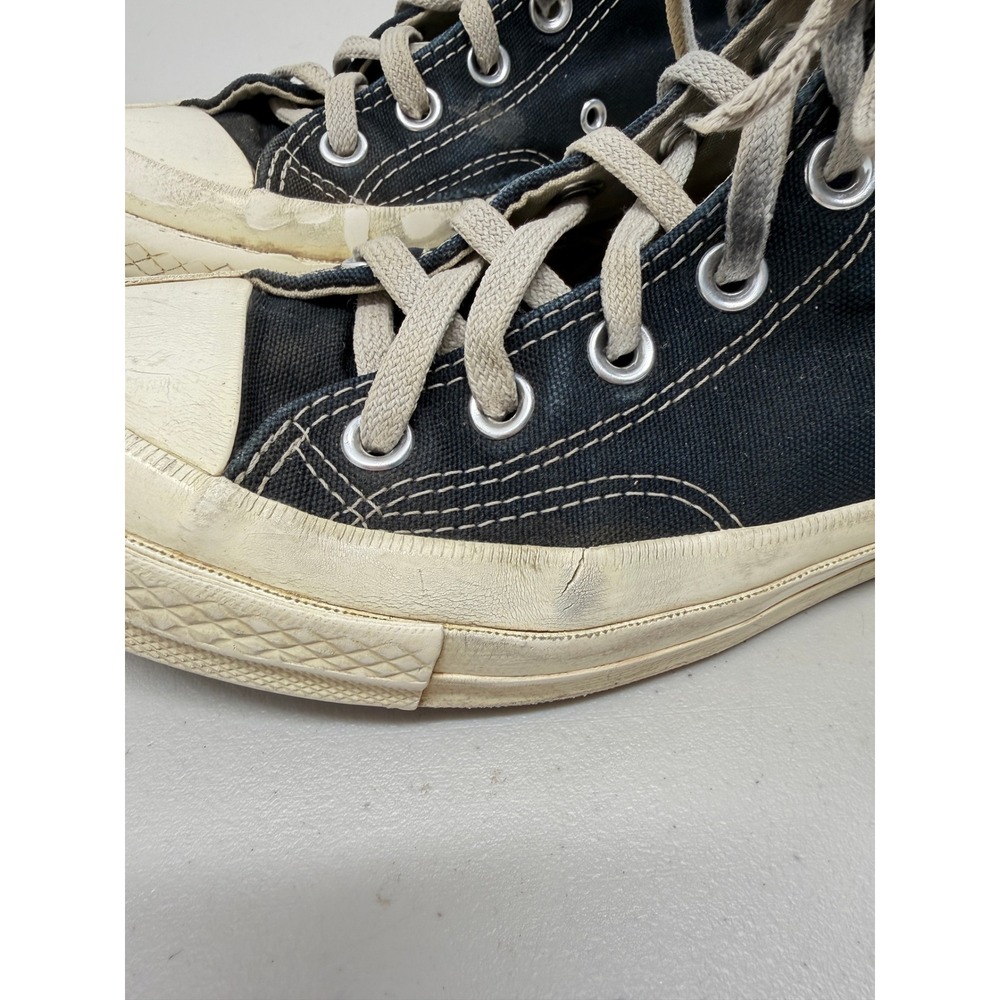 Converse x Comme des Garcons PLAY Chuck 70 High Top Black Heart Womens 7 Mens 5 - Picture 6 of 12